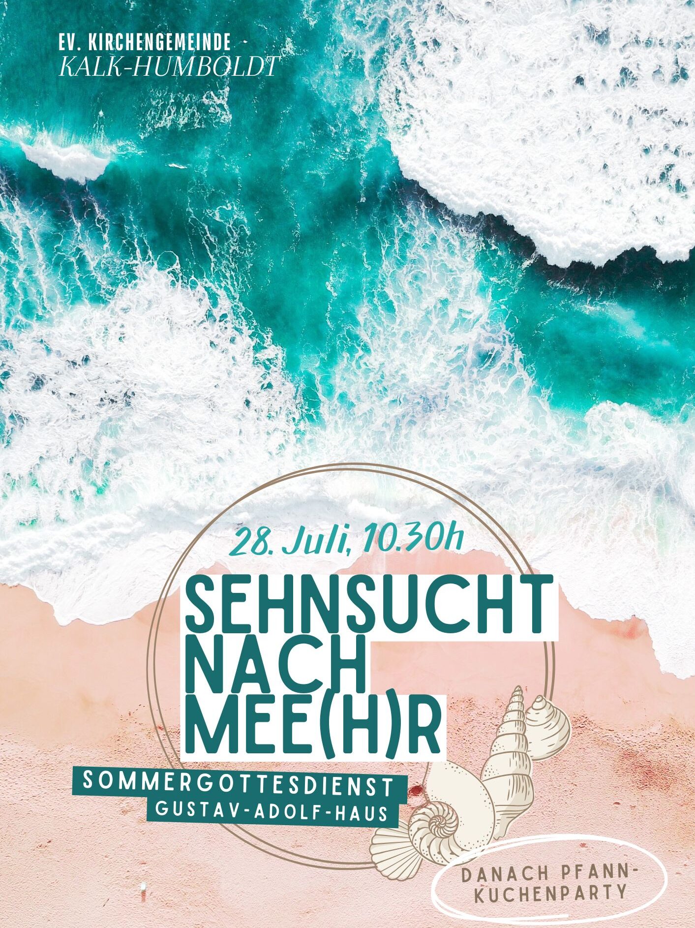 Mehr über den Artikel erfahren Sommergottesdienst am Sonntag, 28. Juli um 10.30 Uhr im Gustav-Adofl-Haus