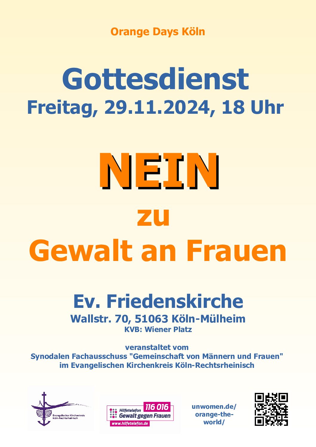 Du betrachtest gerade Orange days Köln
