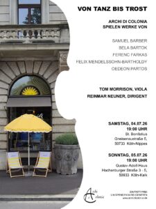 Mehr über den Artikel erfahren Konzert im Gustav-Adolf-Haus am 05. Juli um 19.00 Uhr
